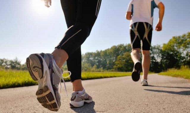 Running along scenic outdoor trail at Bali Stay beach resort in Bali, perfect for active vacation and fitness lovers.